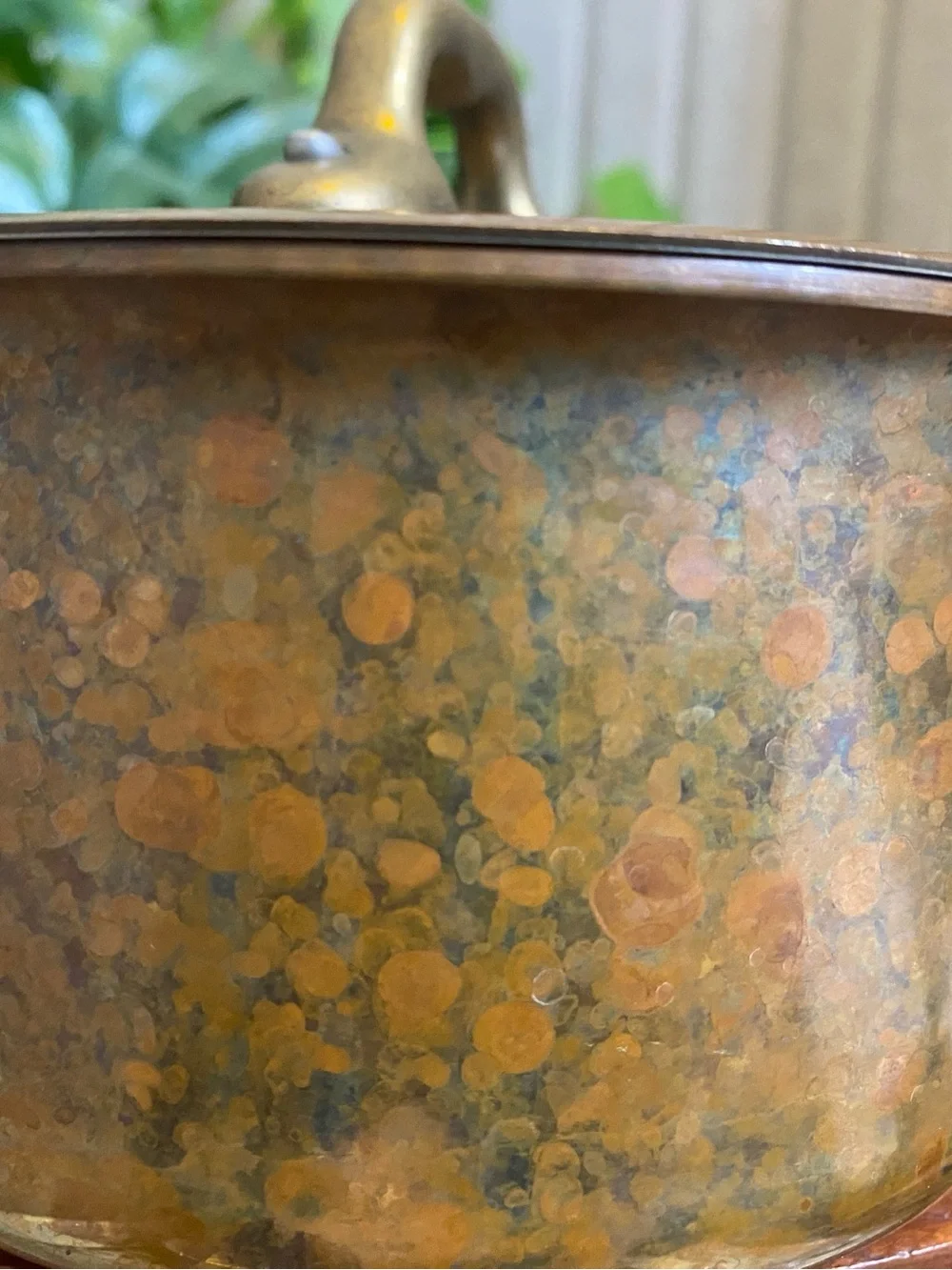 VTG Williams Sonoma Copper Cookware Small Saucepan Pot with Lid Made in France
